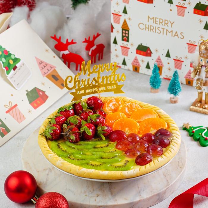 

Tart Susu Buah Full Hampers Merry Christmas Natal 022