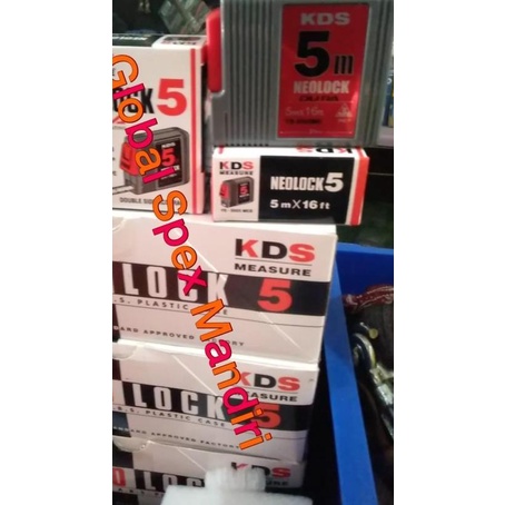 KDS METERAN NEOLOCK 5 M / MEASURING TAPE 5 meter