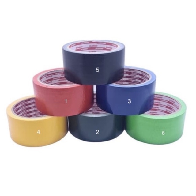 

Daimaru cloth tape 36mmx1200mm banyqk warna