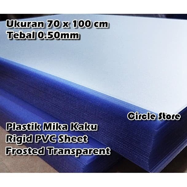 

Agenda Plastik Mika Pvc Frosted Kaku Sampul Agenda 70Cm X 100Cm Tebal 0.5Mm