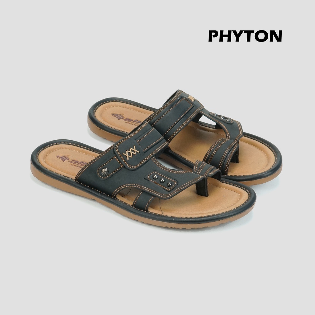 Sandal Slop Kulit Pria - Phyton 02