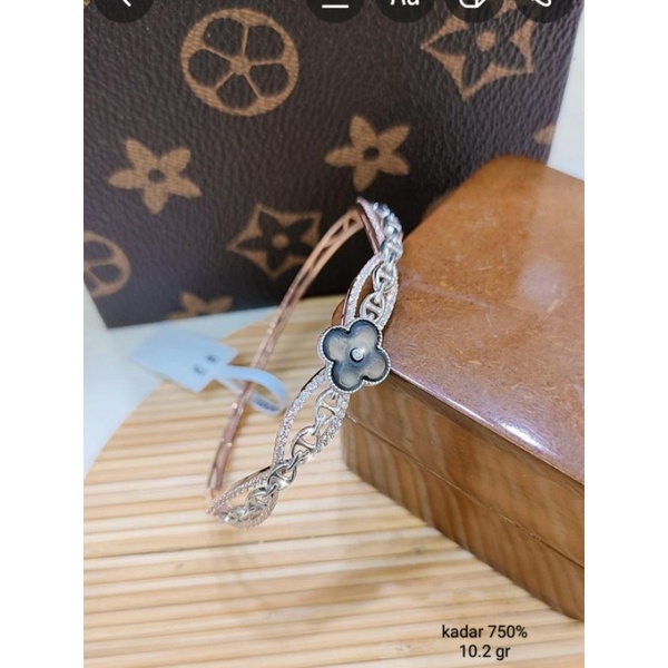 gelang fanshion italy emas 750%/17k/18k