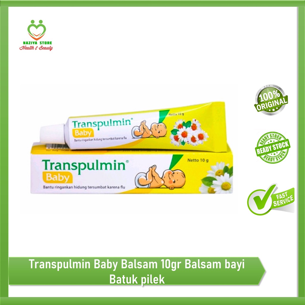 TRANSPULMIN Baby Balsam 10gr Balsam bayi Batuk pilek