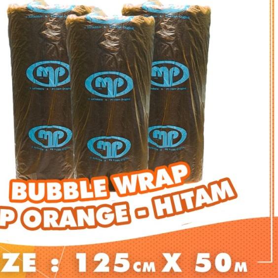 

BUBBLE WRAP MURAH ROLL 50 METER PUTIH BUBLE WRAP - DKM - MP ORANGE HITAM