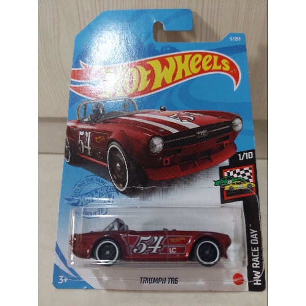Hot Wheels Triumph TR6 Red