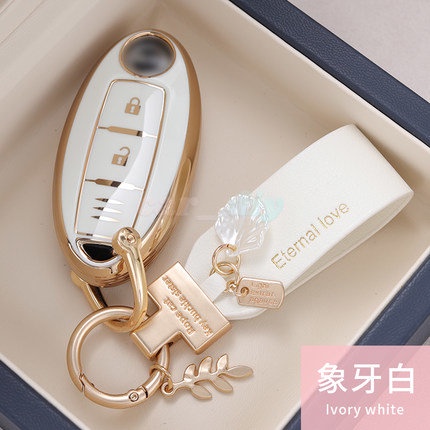 Casing Kunci Mobil Untuk Nissan Qashqai Juke F15 J10 J11 X-Trail T32 T31 Kicks Tiida Pathfinder Pulsar