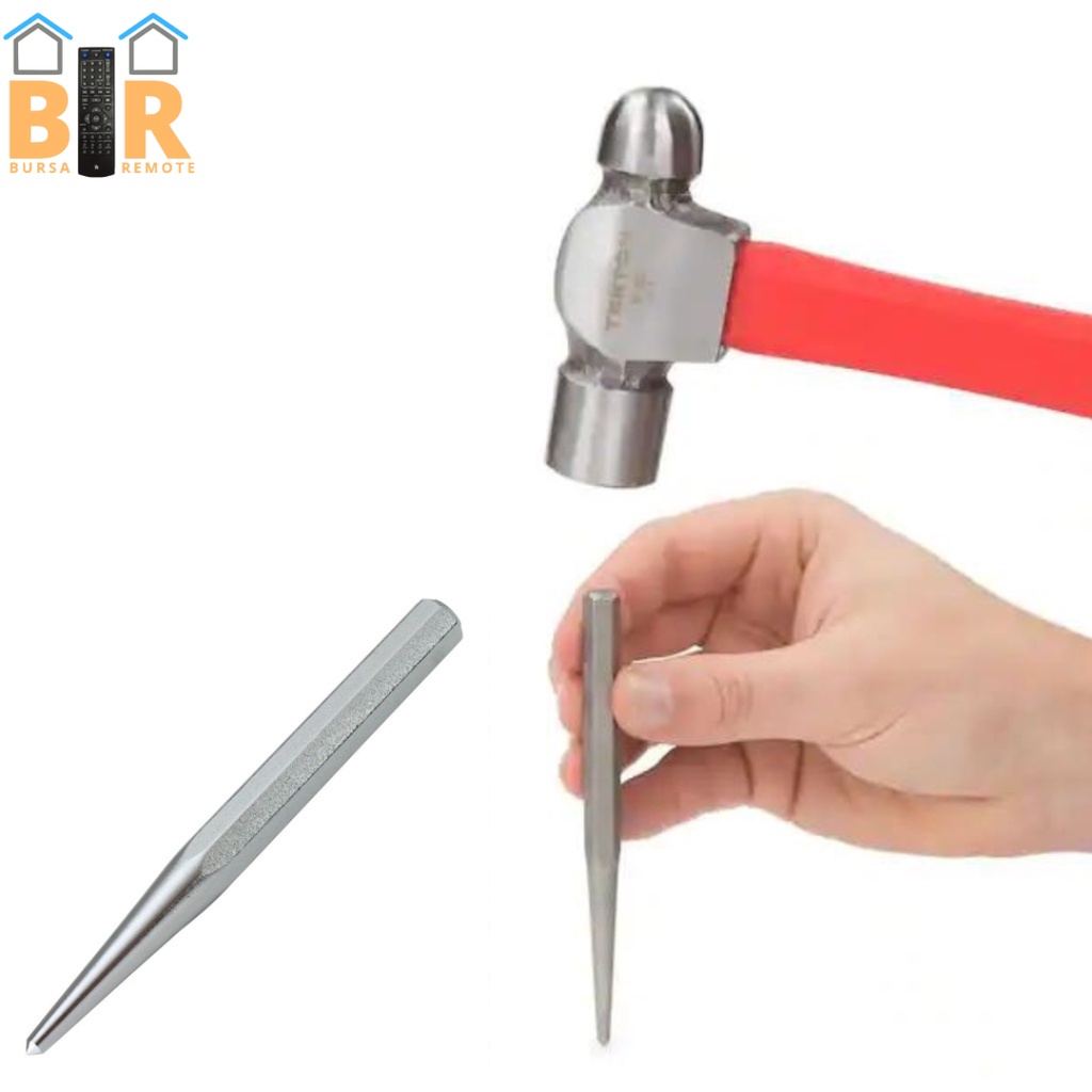 Penanda Titik Mata Bor Automatic Center Punch Hammer Drill Bit Dll