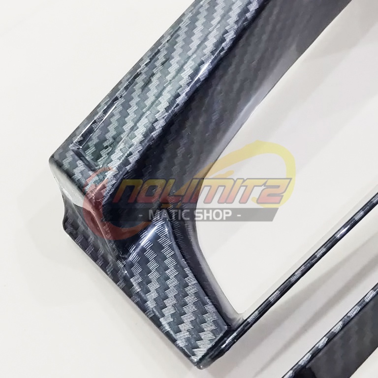 Cover List Lampu Depan NEMO Tutup Carbon Honda Vario 160