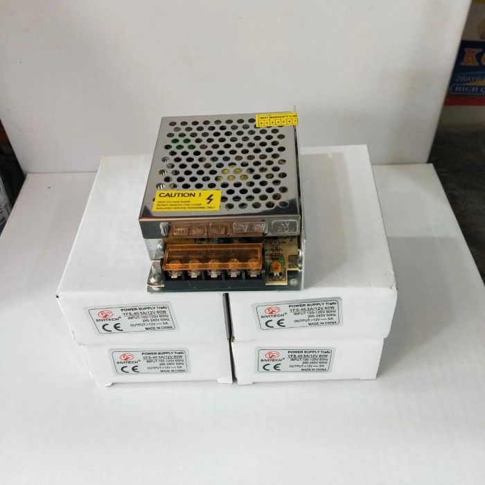Power Supply Power Supply 12V 5A/Adaptor 12V 5A Sivitec/Power Supply Muraled 5A