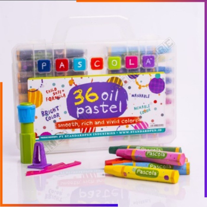 

Crayon Murah PASCOLA 36 warna(AtkSigma)