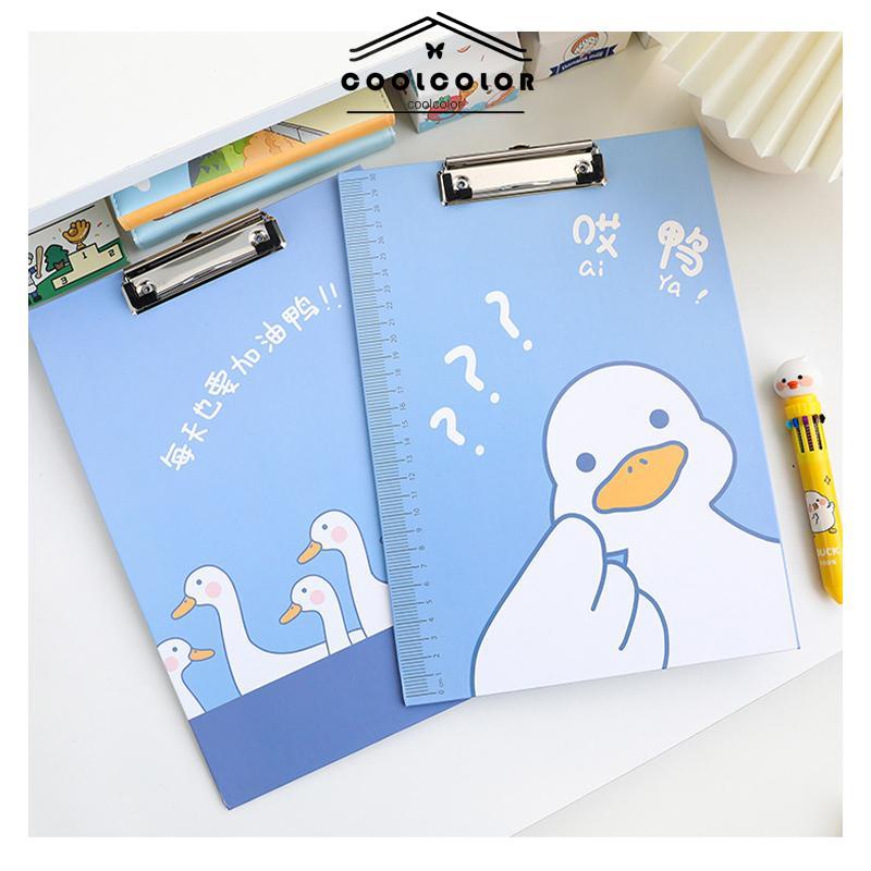 COD❤️Papan jalan A4 Clipboard With Cover Stationary- cl