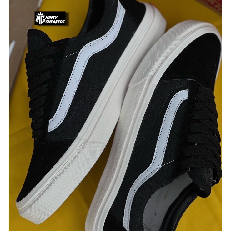 Sepatu vans oldskool mono sepatu hitam putih sepatu sneaker sepatu pria sepatu wanita sepatu sekolah