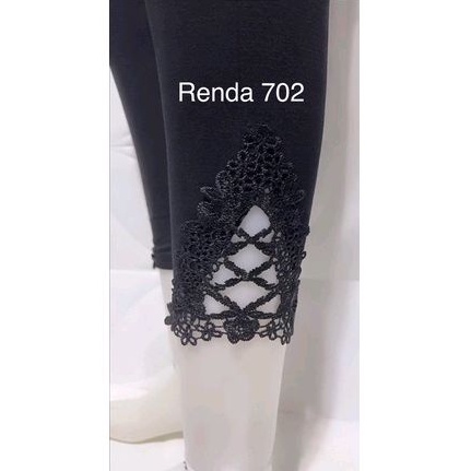 LEGGING RENDA IMPORT 7/8 BORDIR Premium