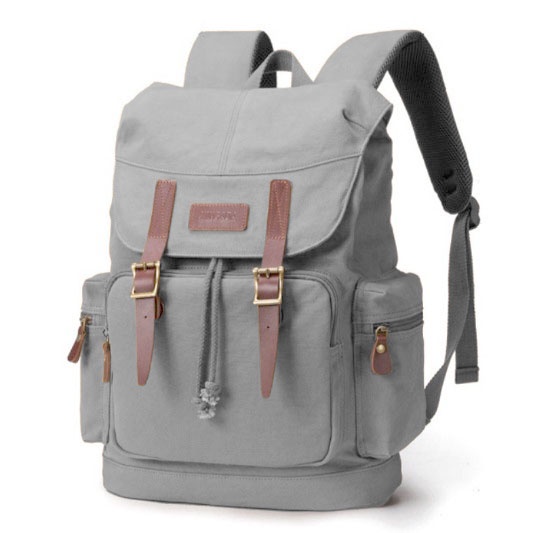 Kbag Klub New Canvas - Tas Ransel Canvas IAC Backpack Up to 15 inch - Tas Pria Tas Wanita Daypack