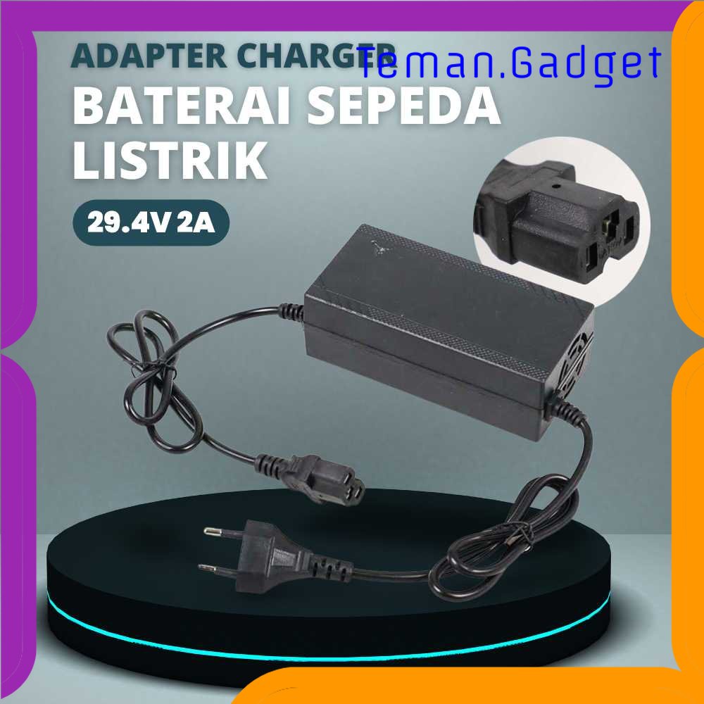 TG-SPD Deek-Robot Adapter Charger Baterai Sepeda Listrik 29.4V 2A - TC-001