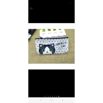 

KOTAK PENSIL KUCING ESTETIK - PENCIL CASE, BAHAN JELLY