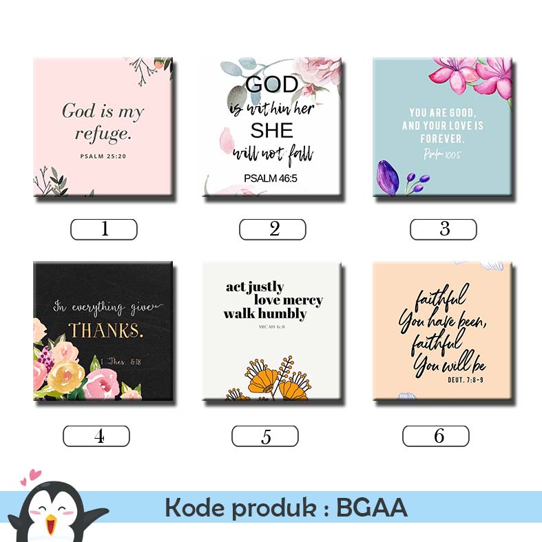 [DECOR] ayat alkitab BGAA pajangan hiasan dinding murah kamar kayu ruangan keluarga perlengkapan rum