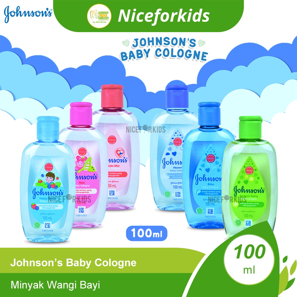 Johnson's Baby Cologne 100 ml / Parfum Bayi 100ml / Cologne