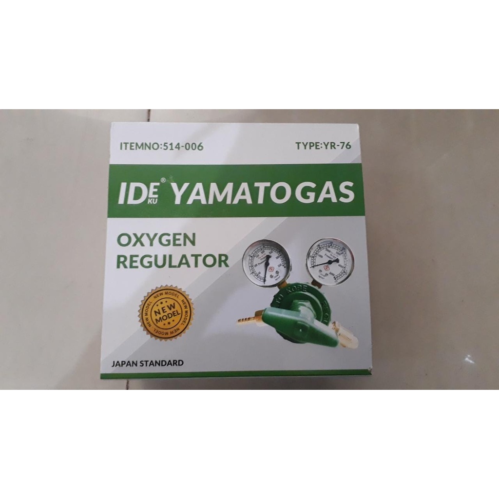 Regulator Las Oksigen Samato Oxygen Tabung Las Oksigen Medis