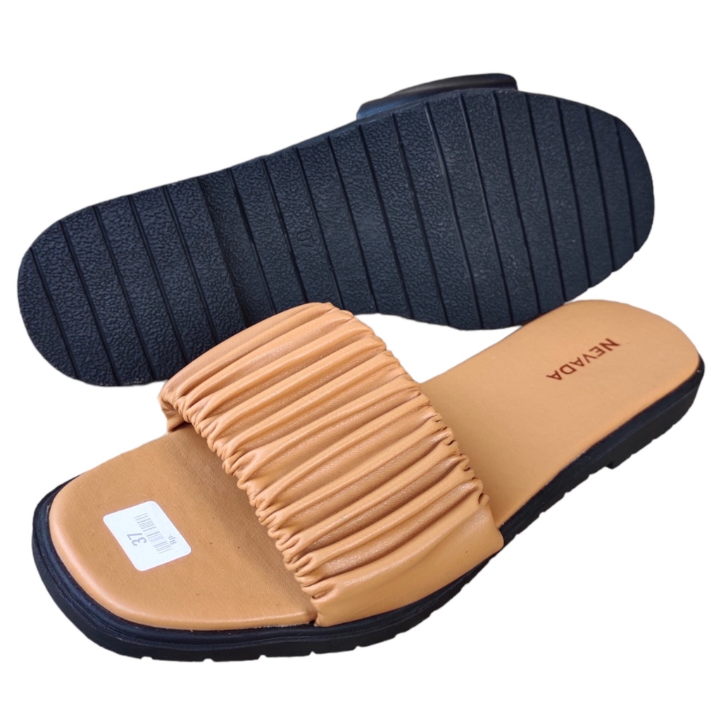 promo cuci gudang sandal perempuan flat nevada_kerut sandal teplek wanita murah sandal selop kekinian, sandal hari raya lebaran, sandal kondangan, sandal pesta,sandal wisuda, sandal heels, sandal slipper sandal lebaran hari raya terbaru