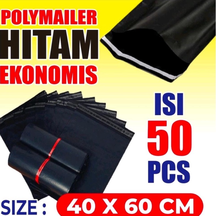 

Plastik Polymare 40x60cm ECONOMIS isi 100pcs plastik packing modern