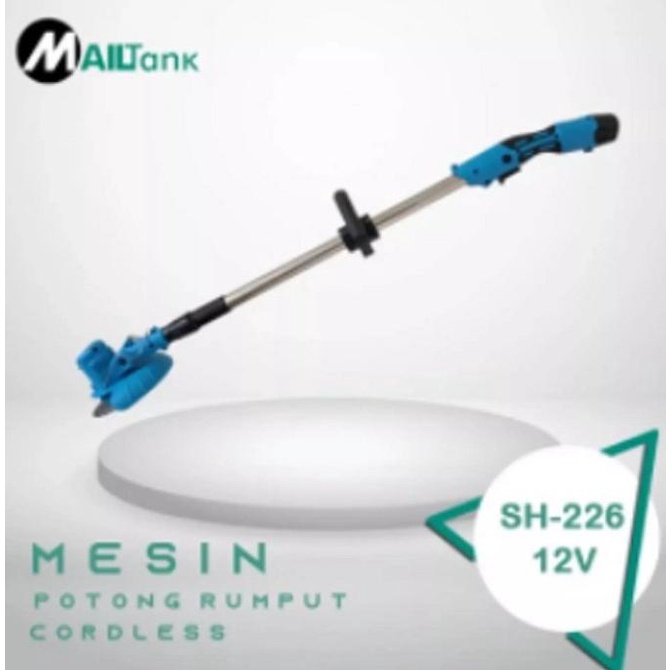 DOZIRO Cordless Grass Trimmer Mesin Potong Rumput Baterai Cas 12V 3000 barang laris