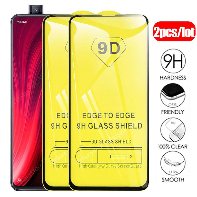 2pcs Pelindung Layar Tempered Glass 9D Untuk Xiaomi 9T 10T 11T Pro Xiomi 9 SE 11i 11 Lite