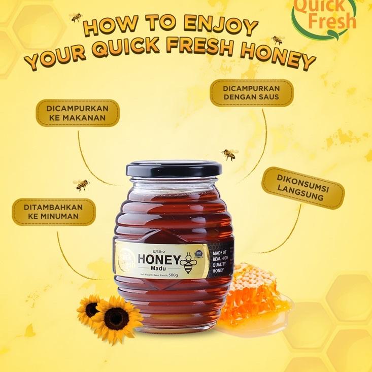 

READY!! Murni Madu Asli Quick fresh Honey 1kg Promo.,.,