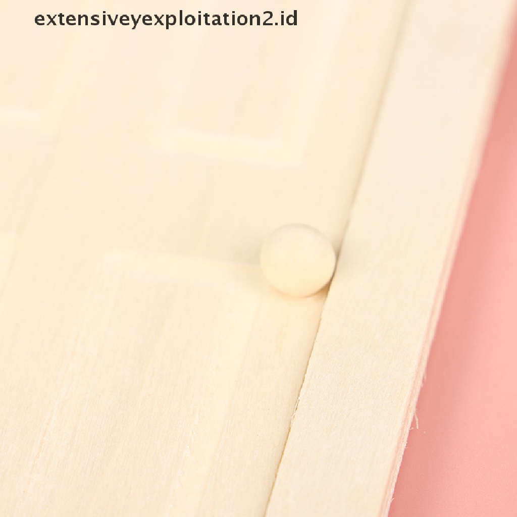 Miniatur Pintu Interior Skala 1 / 12 Untuk Aksesoris Rumah Boneka