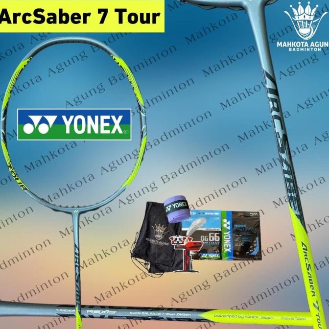 raket badminton yonex arcsaber7 arcsaber 7 Tour original SP