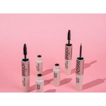 BRASOV 2IN1 Volume Mascara &amp; Eyeliner Perfect Black Waterproof | Mascara | Maskara | Eye liner