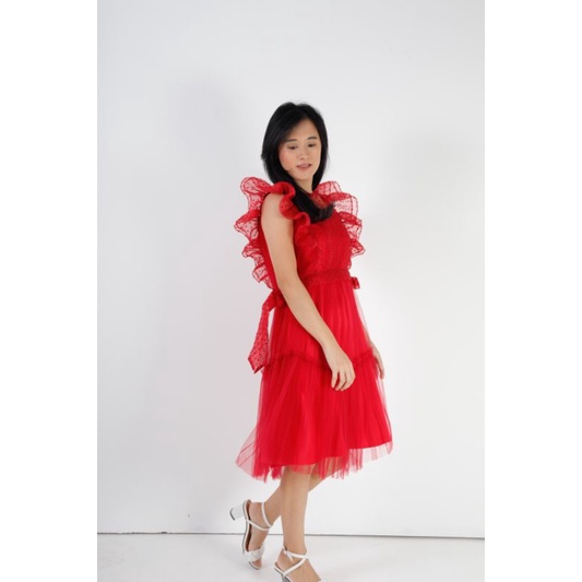 Merry Dress MOM hallo.falo | baju natal wanita | baju christmas wanita | rok natal wanita | dress na