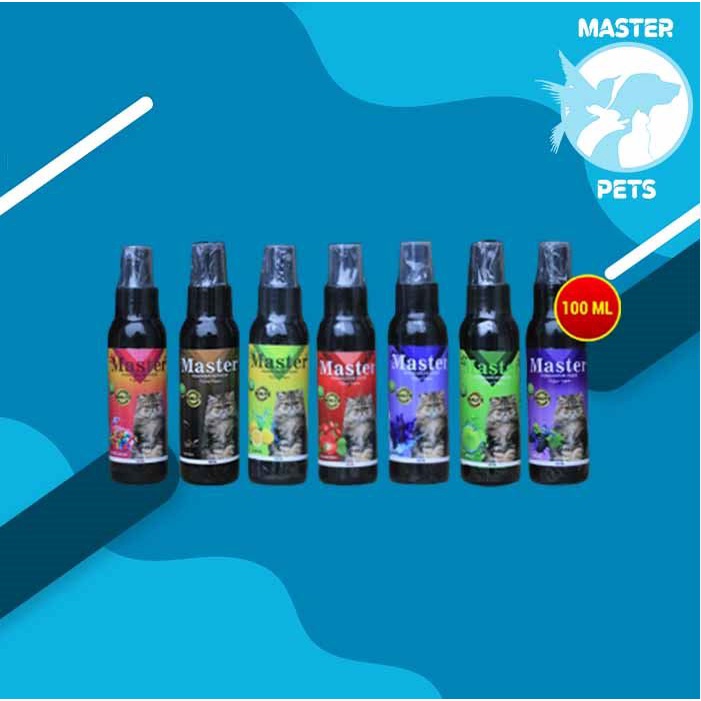 Parfum Pengharum Pasir Kucing Master Cat Litter Parfum 100 ML