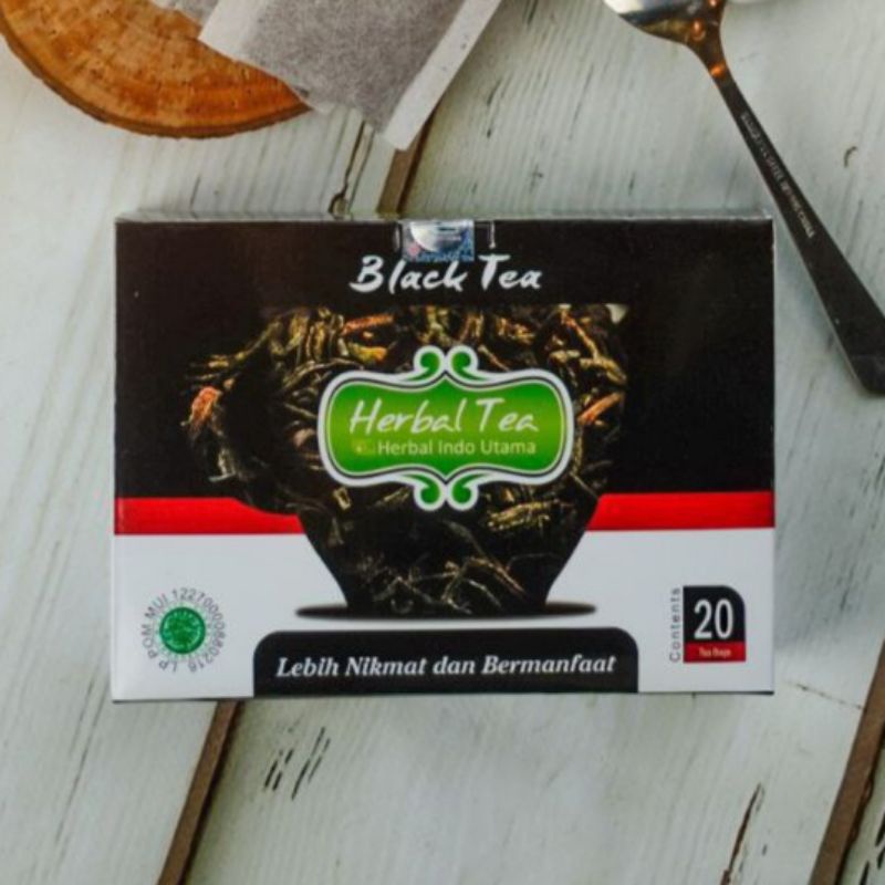

TEH CELUP BLACK TEA - Teh Hitam Tea Bag Herbal Indo Utama HiU