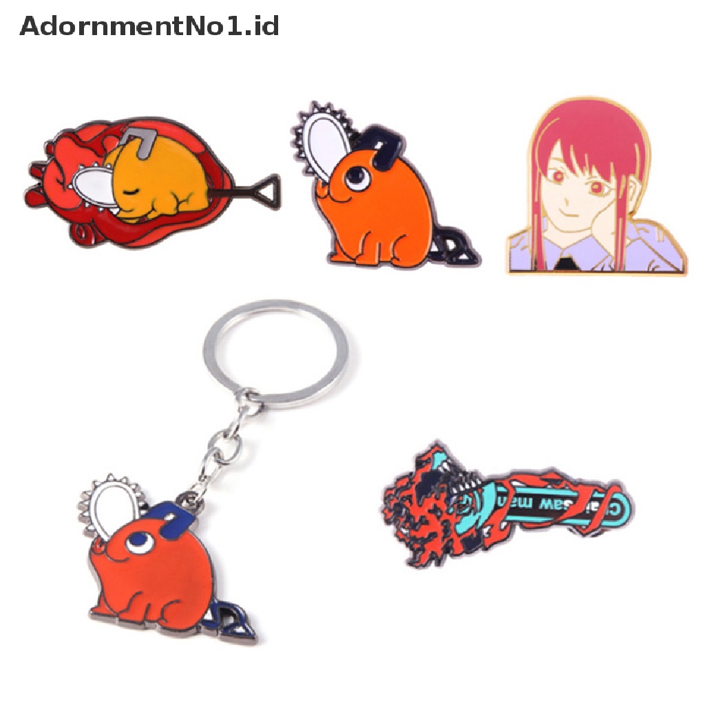 Bros Pin Rantai Desain Anime Jepang No1 Untuk Hadiah