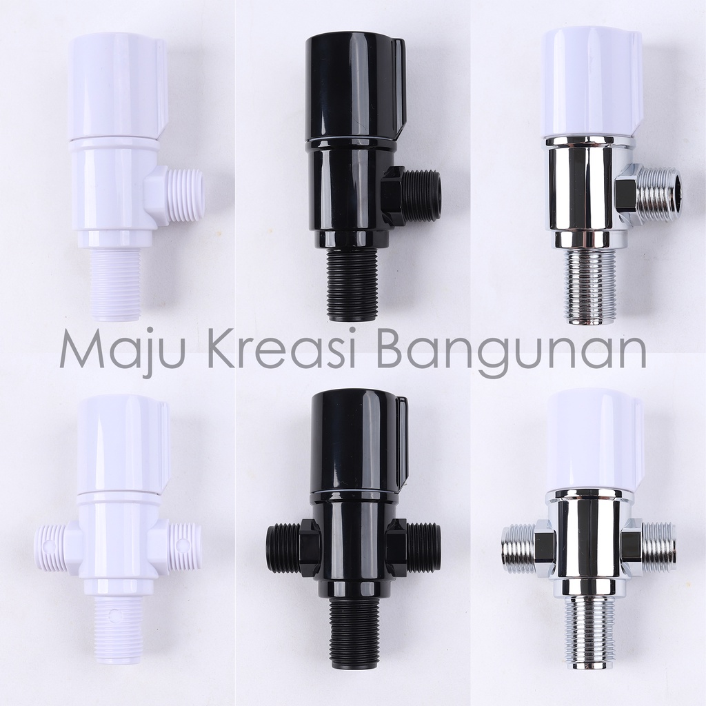 Stop Kran Kloset Soligen 1 2 Cabang Single Double PVC Jet Shower New Keran Bidet Kamar Mandi S33-2 S33-1B S34-1B S33-1 S34-1 S34-2