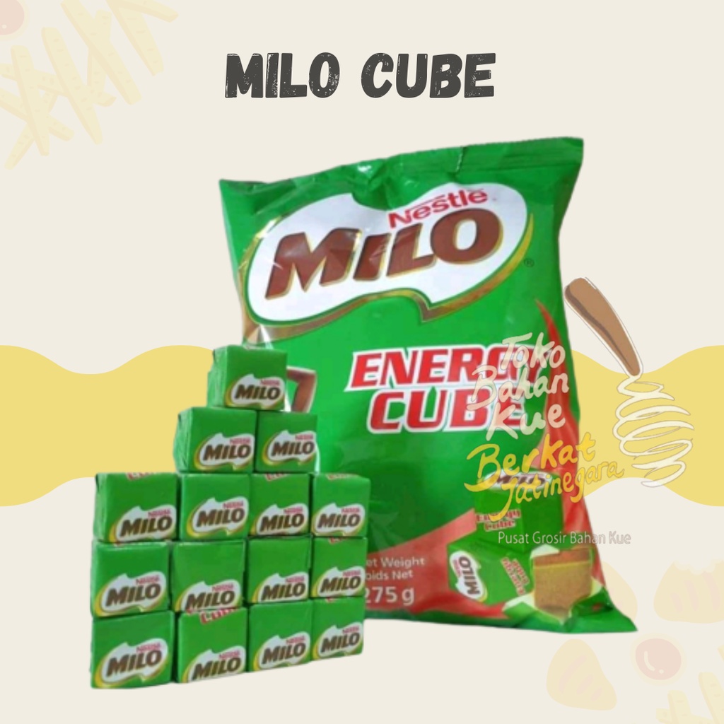 

MILO CUBE KEMASAN ISI 100 CUBE / MILO CUBE