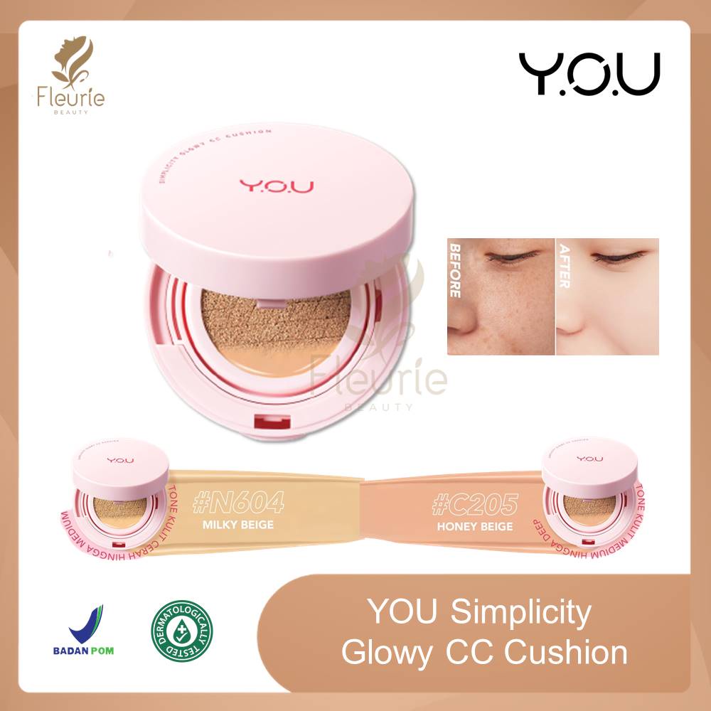 [NEW] YOU Simplicity Glowy CC Cushion - Cushion By Y.O.U Original BPOM