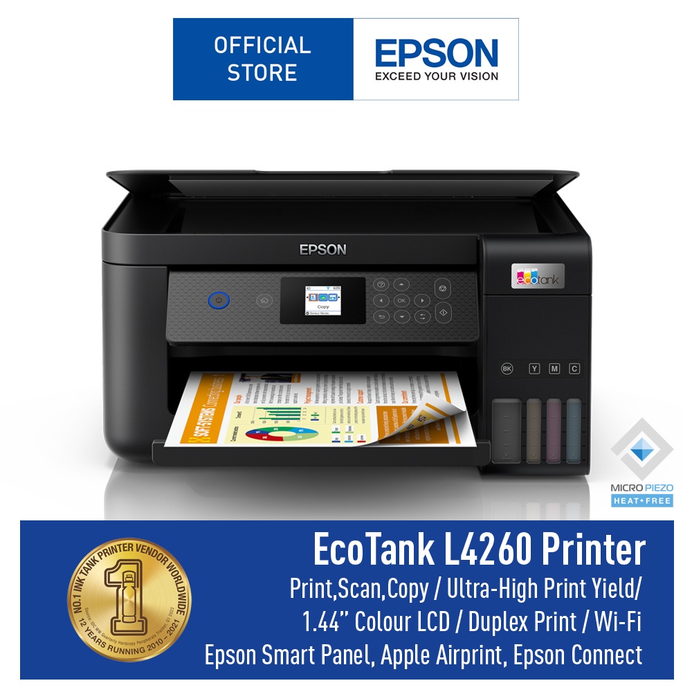 Jual Printer Epson L4260 Print Scan Copy Duplex Wifi Pengganti