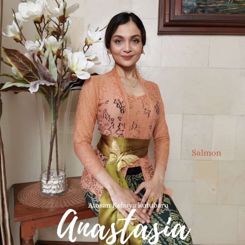 Kebaya Semi Perancis Embroidery Anastasia