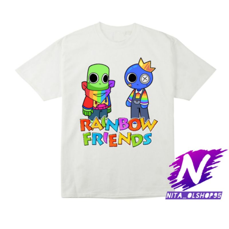 kaos anak rainbow friends baju anak rainbow friends kaos rainbow friends game Roblox