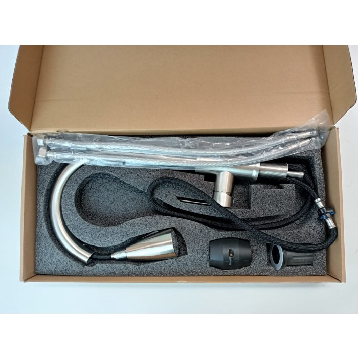 KRAN KERAN SINK DAPUR MIXER PANAS DINGIN MUYA STAINLESS 304