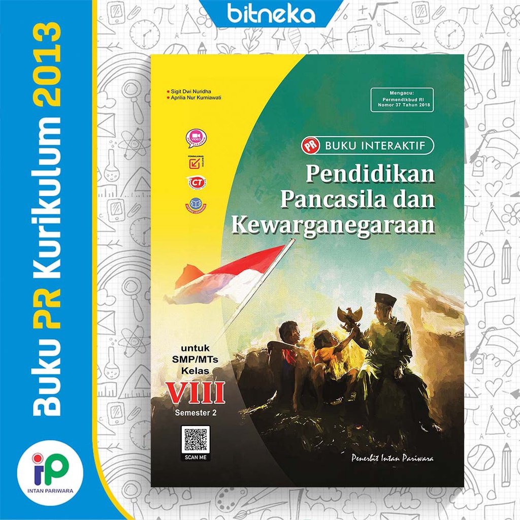 Jual Buku Pr Interaktif Ppkn Smp Mts Kelas 8 Semester 2 Intan