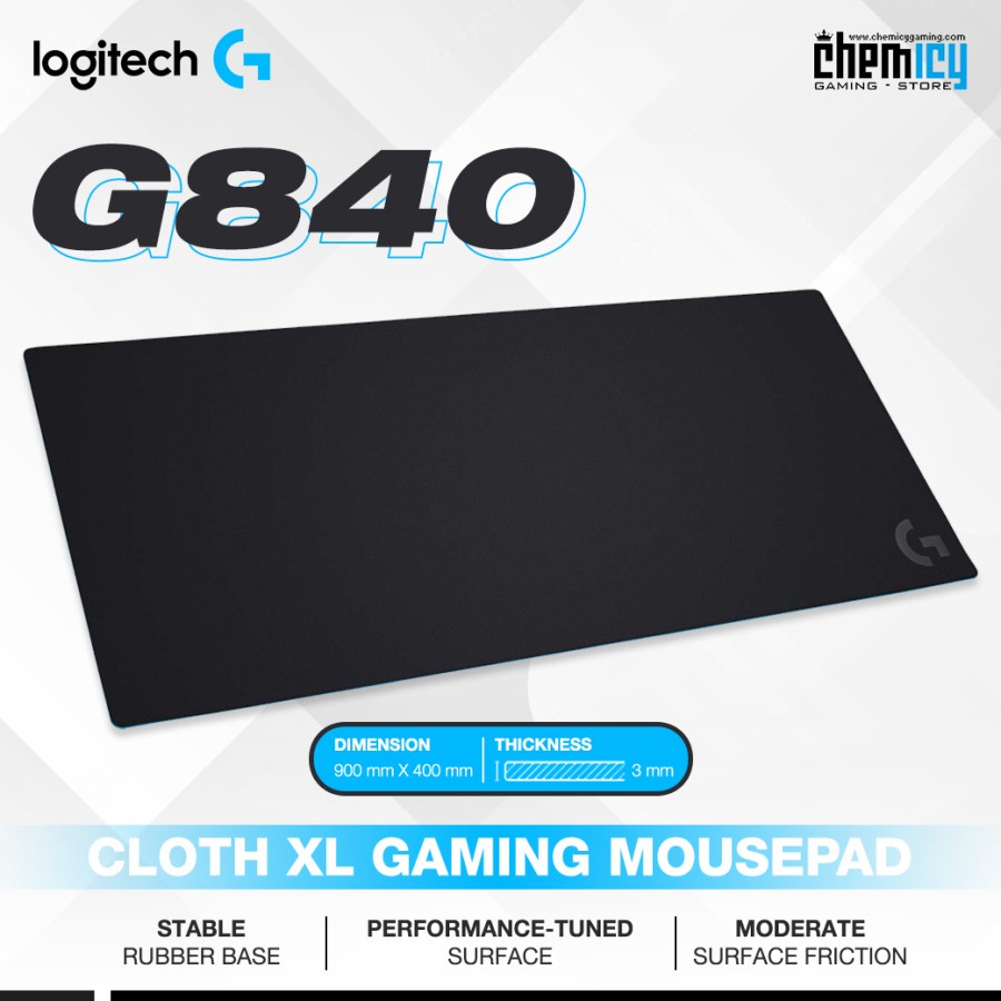 Logitech G840 XL Cloth Gaming Mousepad