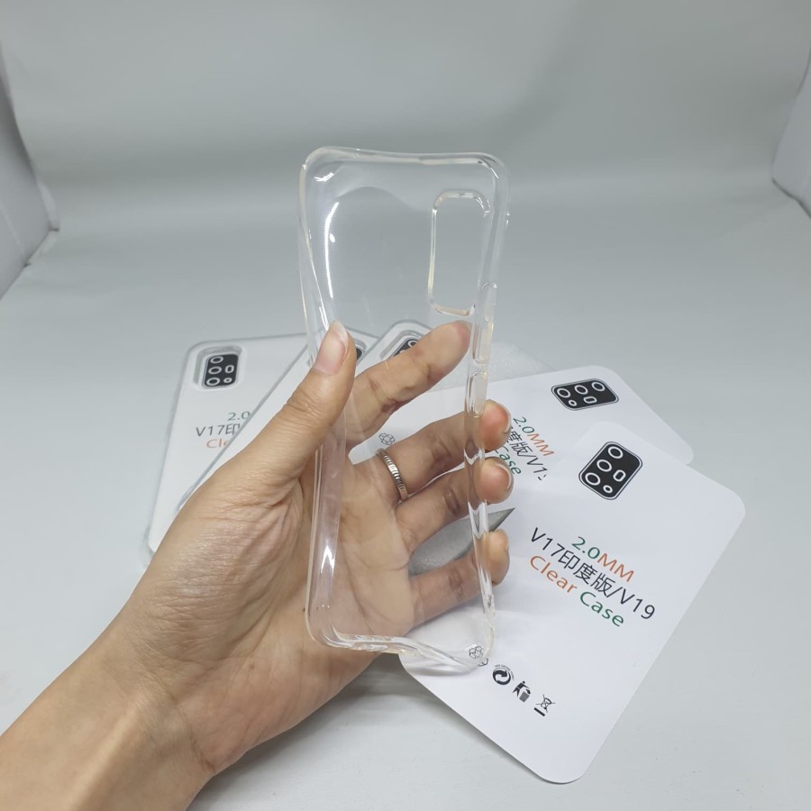 VIVO V19 CASE SILICON SOFTCASE TRANSPARAN