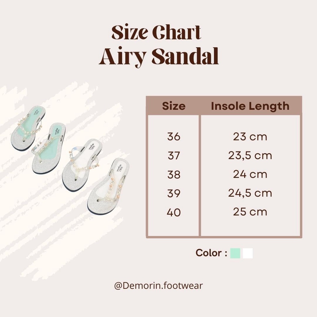 Airy Sandal Wanita - Demorin