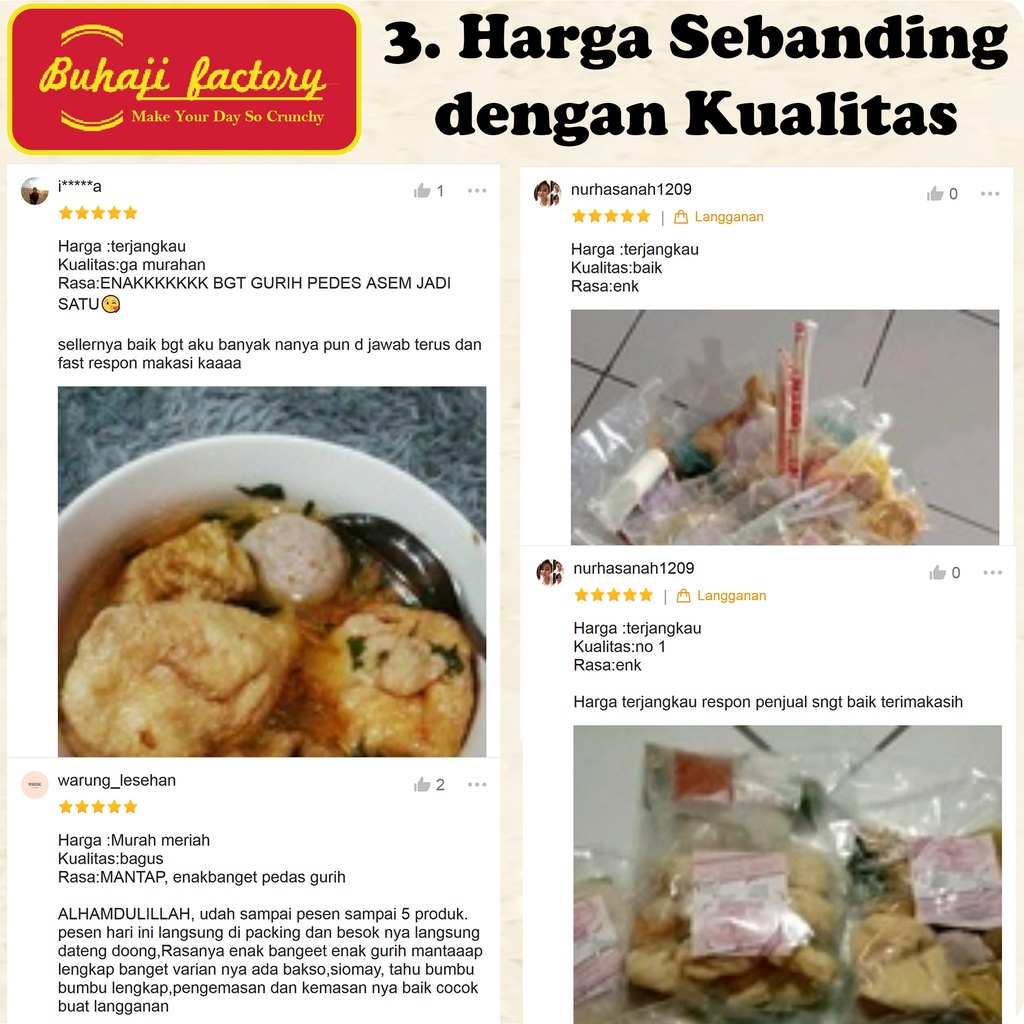 Baso Cuanki Cuangki Tahu Instan Kering Khas Bandung Kuah Pedas Gurih Bikin Bapper by Buhaji Factory