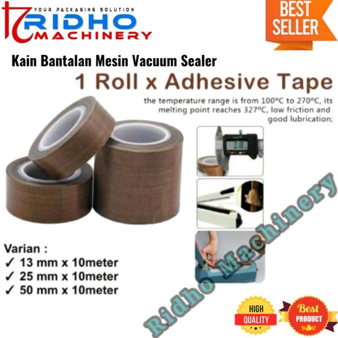 Teflon Sealer Kain Bantalan Pemanas Mesin Hand Sealer Vacum Sealer