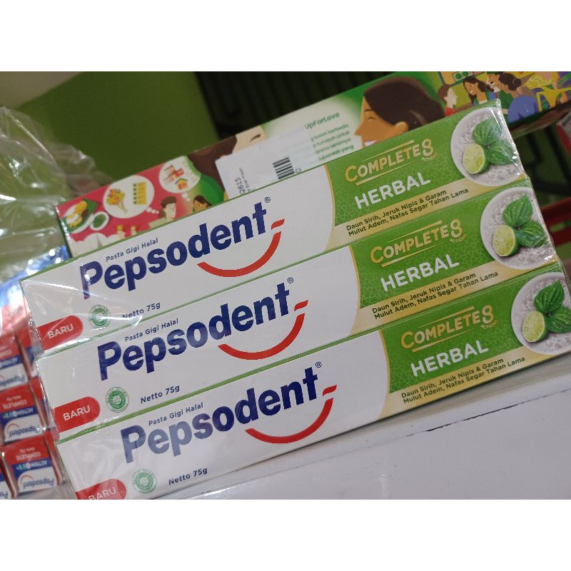 Pepsodent Herbal 75gr