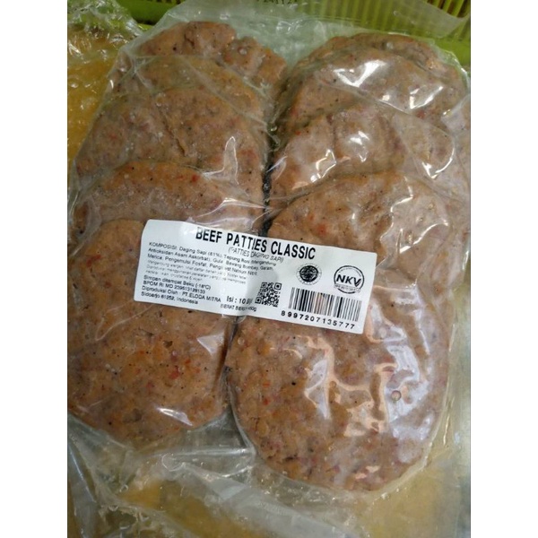 

Bernardi Beef Patties Classic isi 10pcs [450Gr]